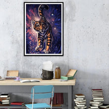 Charger l&#39;image dans la galerie, Tigre - diamant rond complet - 40x30cm

