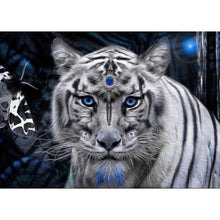 Charger l&#39;image dans la galerie, Tigre - diamant rond complet - 40x30cm
