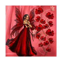 Charger l&#39;image dans la galerie, Fille - diamant rond complet - 30x30cm
