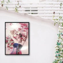 Charger l&#39;image dans la galerie, Geisha - diamant rond complet - 30x40cm
