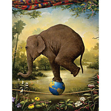 Charger l&#39;image dans la galerie, Animal - diamant rond complet - 40x30cm
