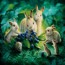 Charger l&#39;image dans la galerie, Animal - diamant rond complet - 30x30cm
