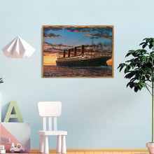 Charger l&#39;image dans la galerie, Paysage - diamant rond complet - 40x30cm
