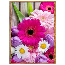 Charger l&#39;image dans la galerie, Fleur - diamant rond complet - 40x30cm
