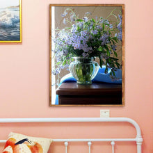 Charger l&#39;image dans la galerie, Fleur - diamant rond complet - 40x30cm
