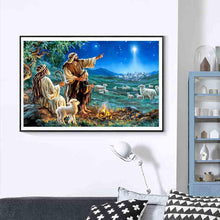 Charger l&#39;image dans la galerie, Berger - diamant rond complet - 40x30cm
