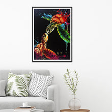 Charger l&#39;image dans la galerie, Mosaïque - diamant rond complet - 40x30cm
