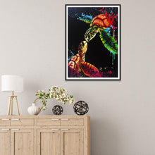 Charger l&#39;image dans la galerie, Mosaïque - diamant rond complet - 40x30cm
