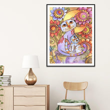 Charger l&#39;image dans la galerie, Mosaïque - diamant rond complet - 40x30cm
