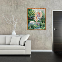 Charger l&#39;image dans la galerie, Mosaïque - diamant rond complet - 40x30cm
