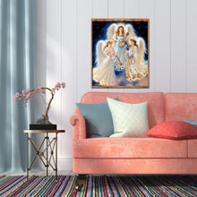 Charger l&#39;image dans la galerie, Mosaïque - diamant rond complet - 40x30cm
