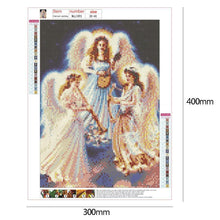 Charger l&#39;image dans la galerie, Mosaïque - diamant rond complet - 40x30cm
