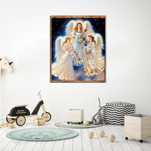 Charger l&#39;image dans la galerie, Mosaïque - diamant rond complet - 40x30cm
