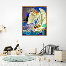 Charger l&#39;image dans la galerie, Mosaïque - diamant rond complet - 40x30cm
