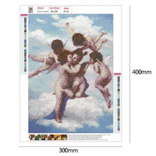 Charger l&#39;image dans la galerie, Mosaïque - diamant rond complet - 40x30cm
