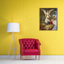 Charger l&#39;image dans la galerie, Mosaïque - diamant rond complet - 40x30cm
