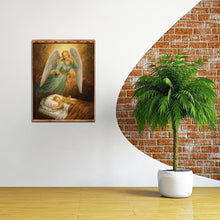 Charger l&#39;image dans la galerie, Mosaïque - diamant rond complet - 40x30cm
