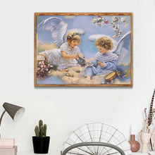 Charger l&#39;image dans la galerie, Mondialement connu - diamant rond complet - 40x30cm
