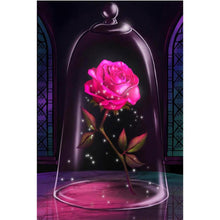 Charger l&#39;image dans la galerie, Fleurs - peinture en diamant complet - 40x30cm
