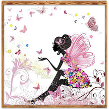 Charger l&#39;image dans la galerie, Caractère - diamant rond complet - 30x30cm
