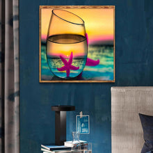 Charger l&#39;image dans la galerie, Paysage - diamant rond complet - 30x30cm
