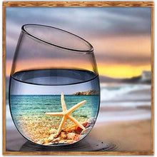 Charger l&#39;image dans la galerie, Paysage - diamant rond complet - 30x30cm
