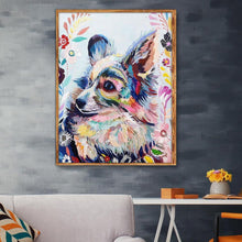 Charger l&#39;image dans la galerie, Animal - diamant rond complet - 40x30cm
