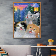 Charger l&#39;image dans la galerie, Animal - diamant rond complet - 40x30cm
