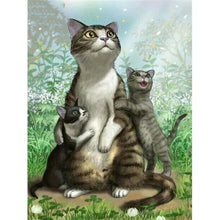 Charger l&#39;image dans la galerie, Animal - diamant rond complet - 40x30cm
