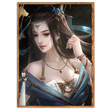 Charger l&#39;image dans la galerie, Beauté - diamant rond complet - 40x30cm
