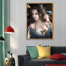 Charger l&#39;image dans la galerie, Beauté - diamant rond complet - 40x30cm
