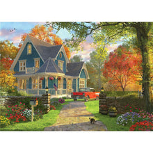 Charger l&#39;image dans la galerie, Paysage - diamant rond complet - 40x30cm
