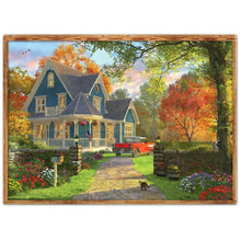 Charger l&#39;image dans la galerie, Paysage - diamant rond complet - 40x30cm
