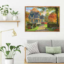 Charger l&#39;image dans la galerie, Paysage - diamant rond complet - 40x30cm
