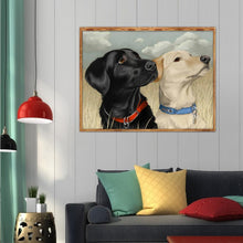 Charger l&#39;image dans la galerie, Animal - diamant rond complet - 40x30cm
