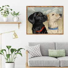 Charger l&#39;image dans la galerie, Animal - diamant rond complet - 40x30cm
