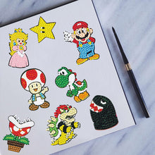 Charger l&#39;image dans la galerie, 2pcs dessin animé bricolage diamant dessin autocollant

