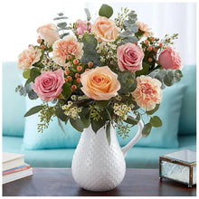 Charger l&#39;image dans la galerie, Fleurs - diamant rond complet - 30x30cm
