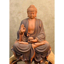 Charger l&#39;image dans la galerie, Statue de Bouddha - diamant rond complet - 30x40cm
