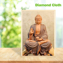Charger l&#39;image dans la galerie, Statue de Bouddha - diamant rond complet - 30x40cm
