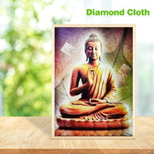Charger l&#39;image dans la galerie, Statue de Bouddha - diamant rond complet - 30x40cm
