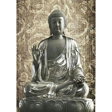 Charger l&#39;image dans la galerie, Statue de Bouddha - diamant rond complet - 30x40cm
