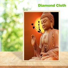 Charger l&#39;image dans la galerie, Statue de Bouddha - diamant rond complet - 30x40cm
