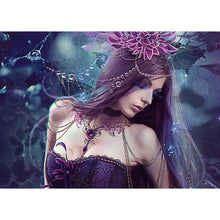 Charger l&#39;image dans la galerie, Résumé - diamant rond complet - 40x30cm
