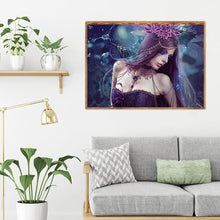 Charger l&#39;image dans la galerie, Résumé - diamant rond complet - 40x30cm
