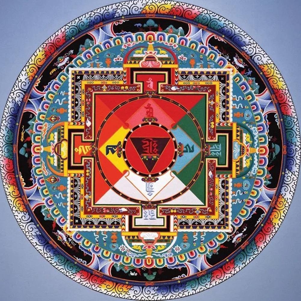 Résumé - diamant rond complet - 30x30cm