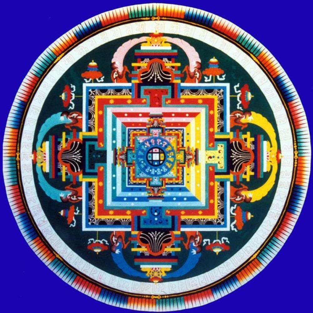 Résumé - diamant rond complet - 30x30cm