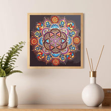 Charger l&#39;image dans la galerie, Résumé - diamant rond complet - 30x30cm
