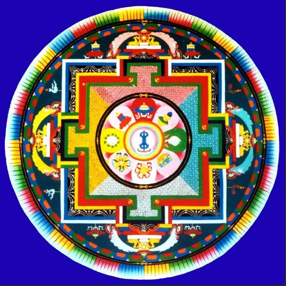 Résumé - diamant rond complet - 30x30cm