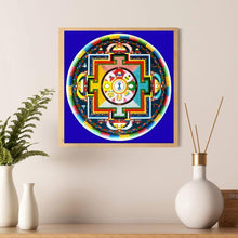 Charger l&#39;image dans la galerie, Résumé - diamant rond complet - 30x30cm
